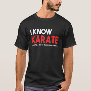 Camiseta clásica de KARATE DIVERTIDA. SE KARATE Y 