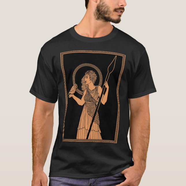 Camiseta clásica de la alfarería de Athena (Anverso)