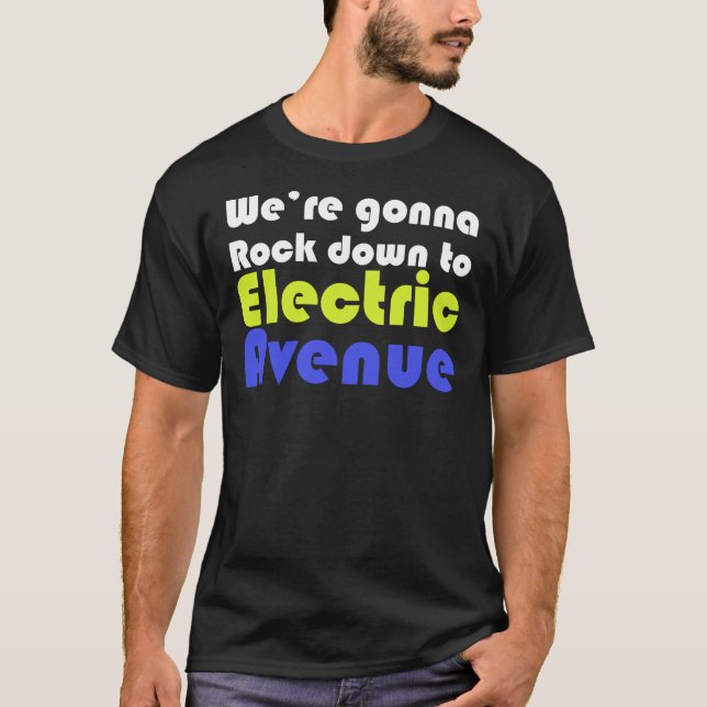 Camiseta Clásica de la Avenida Eléctrica (Anverso)