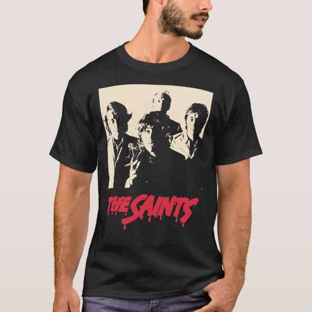 Camiseta clásica de la banda de Punk de los santos (Anverso)