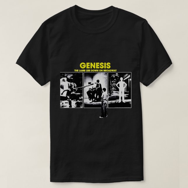 Camiseta clásica de la banda Genesis (Diseño del anverso)