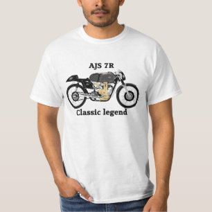 Camiseta clásica de la bici de AJS 7R