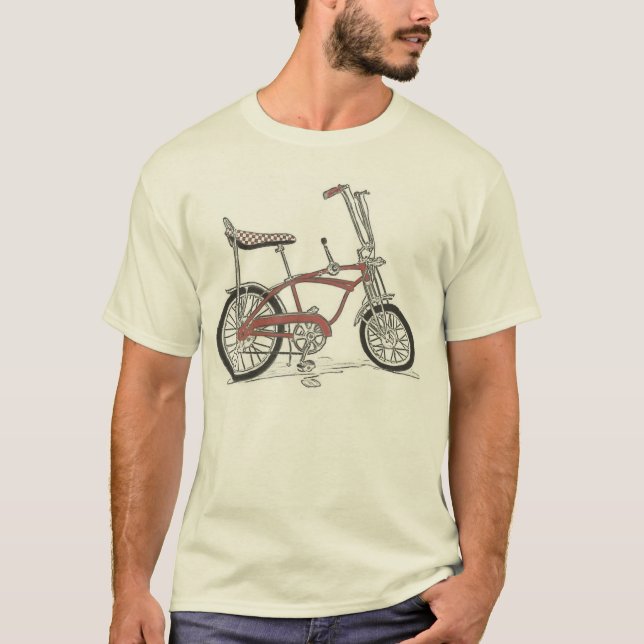 Camiseta clásica de la bicicleta de la bici del (Anverso)