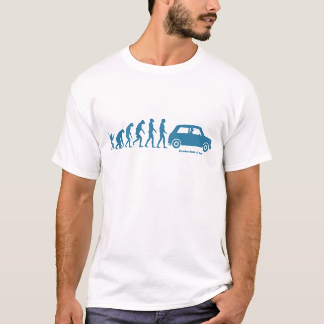 Camiseta clásica de la evolución mini (Anverso)