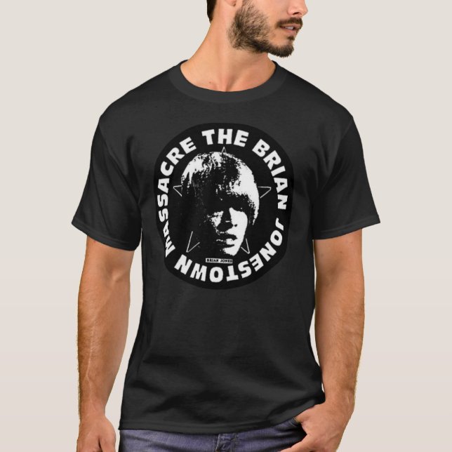 camiseta clásica de la masacre de Brian Jonestown (Anverso)