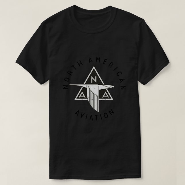 Camiseta Clásica de la NAA para la aviación nortea (Diseño del anverso)