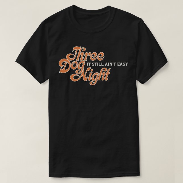 Camiseta clásica de la noche del perro (Diseño del anverso)