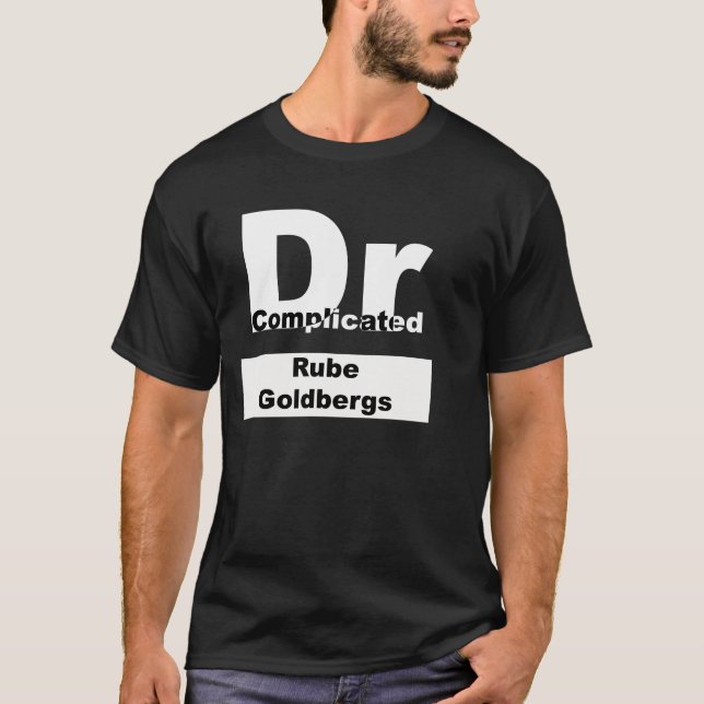 Camiseta clásica de la oscuridad de DrComplicated (Anverso)