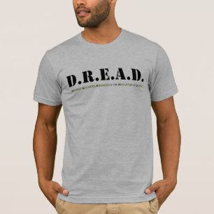 Camiseta clásica de la tarjeta de D.R.E.A.D.