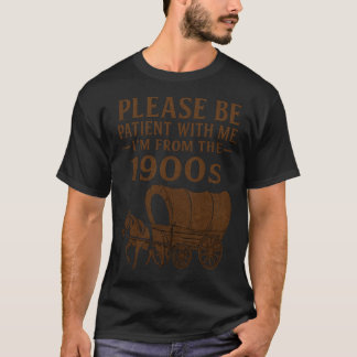 Camiseta Clásica de los 1900s con Gráfica Vintage