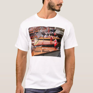 Camiseta clásica de los barcos del varón adulto.