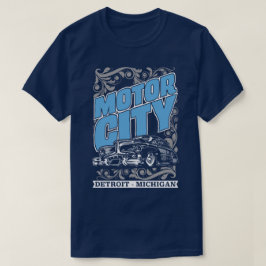 Camiseta clásica de los E.E.U.U. de los coches de