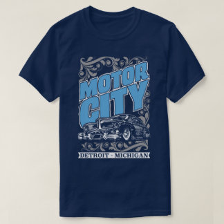 Camiseta clásica de los E.E.U.U. de los coches de
