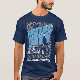 Camiseta clásica de los E.E.U.U. de los coches de