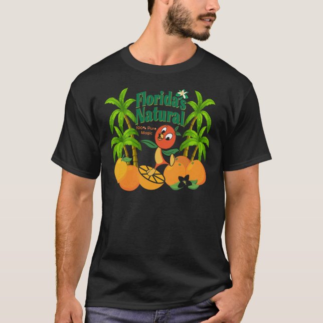 Camiseta Clásica de naranja Bird (Anverso)
