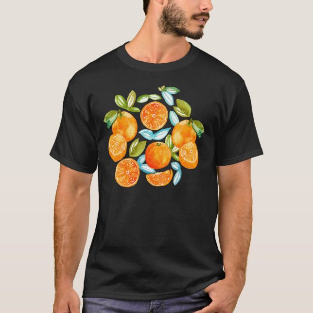 Camiseta clásica de naranjas (Anverso)