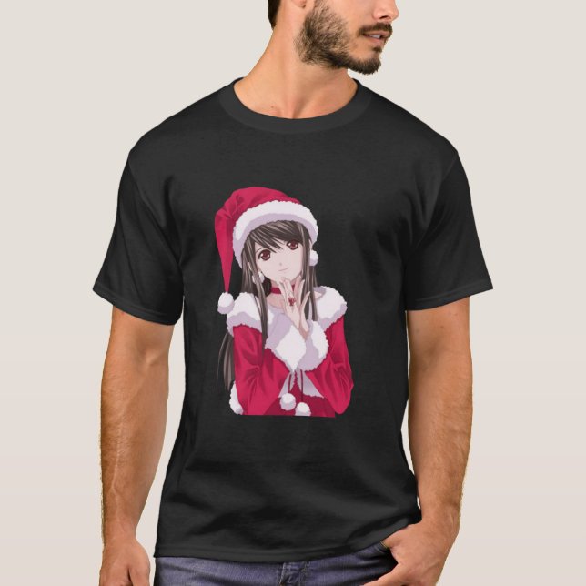 camiseta clásica de navidades de anime (Anverso)