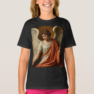 Camiseta clásica de niña ángel del Renacimiento