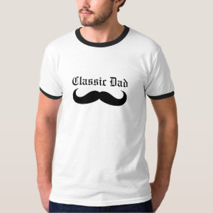 Camiseta Clásica De Papá Mustache