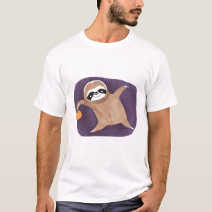 Camiseta clásica de perezoso de Halloween con cala