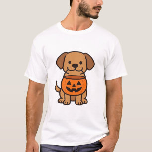 Camiseta clásica de perro de dibujos animados lind