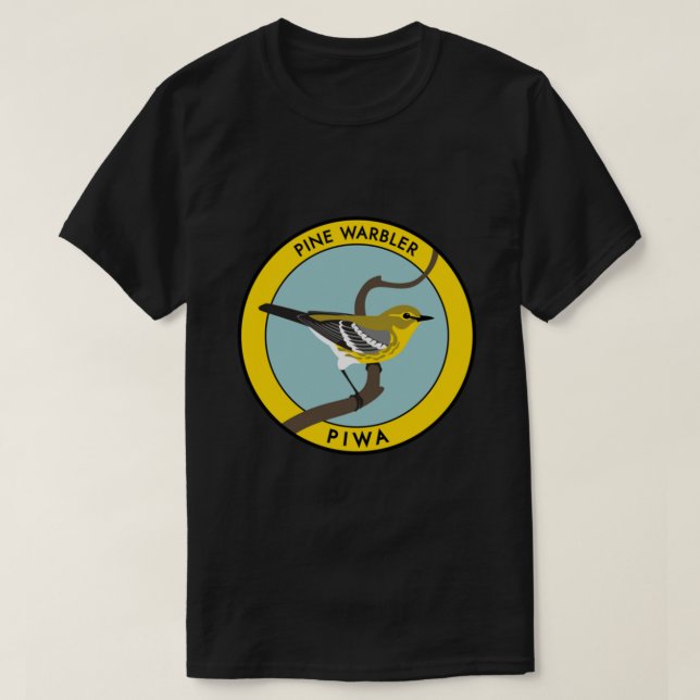 Camiseta clásica de Pine Warbler (Diseño del anverso)