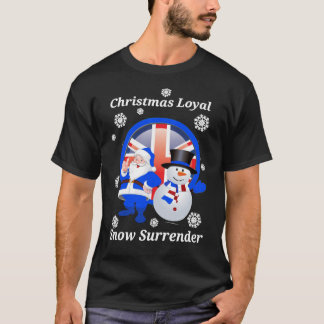 Camiseta clásica de rendimento de nieve leal para