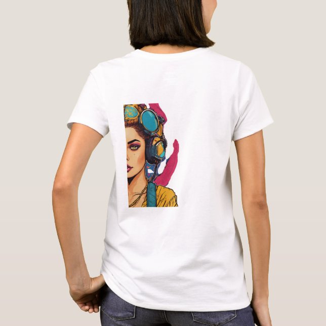 Camiseta clásica de retroceso de los años 90 (Reverso)