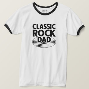 Camiseta Clásica de Rock para Papá - Camiseta para