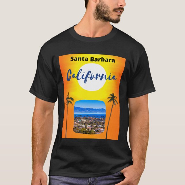 Camiseta clásica de Santa Bárbara (Anverso)