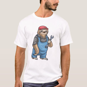 Camiseta clásica de Sloth Mechanic Wrench