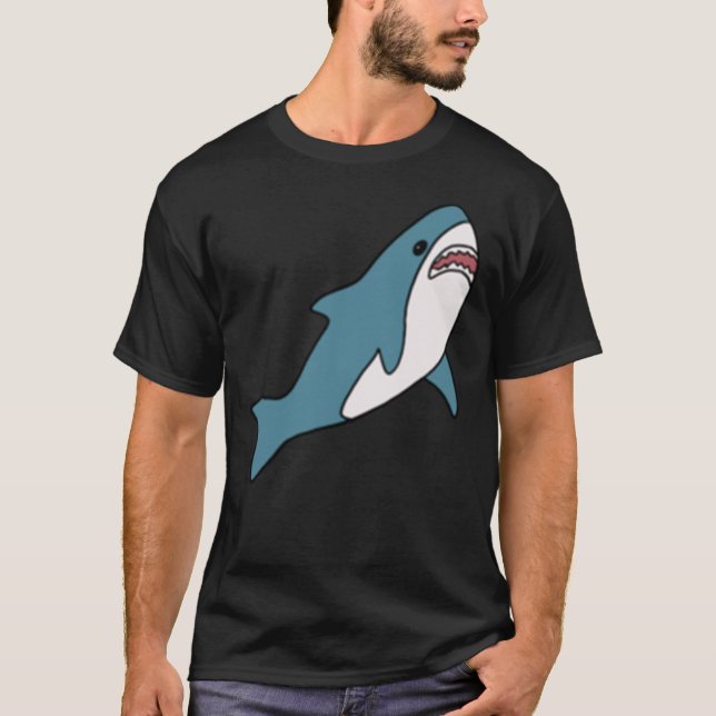 Camiseta clásica de tiburón IKEA (Blahaj) (Anverso)