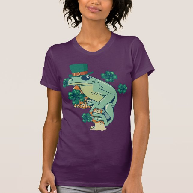 Camiseta clásica de Trinidad y Tobago de Frog and  (Anverso)