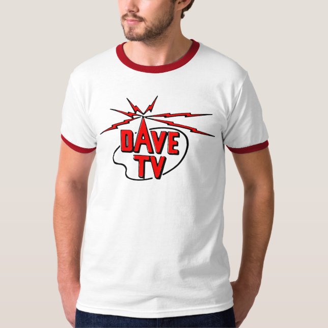 Camiseta clásica de TV de Dave (Anverso)