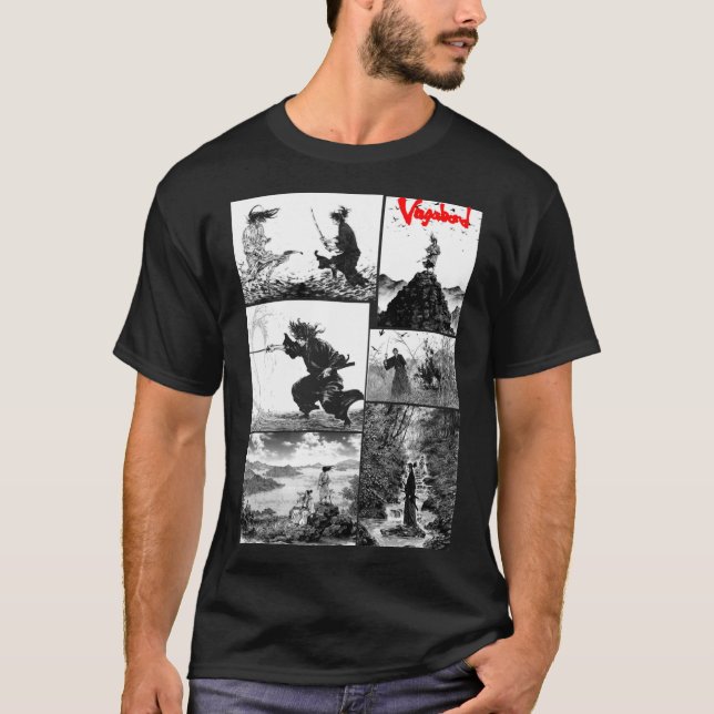 Camiseta clásica de Vagabond Manga (Anverso)