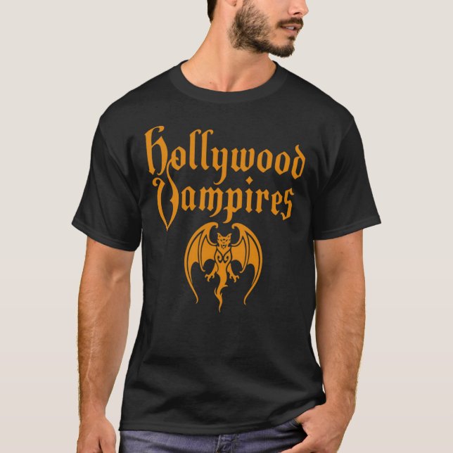 Camiseta clásica de    vampiros de Hollywood (Anverso)