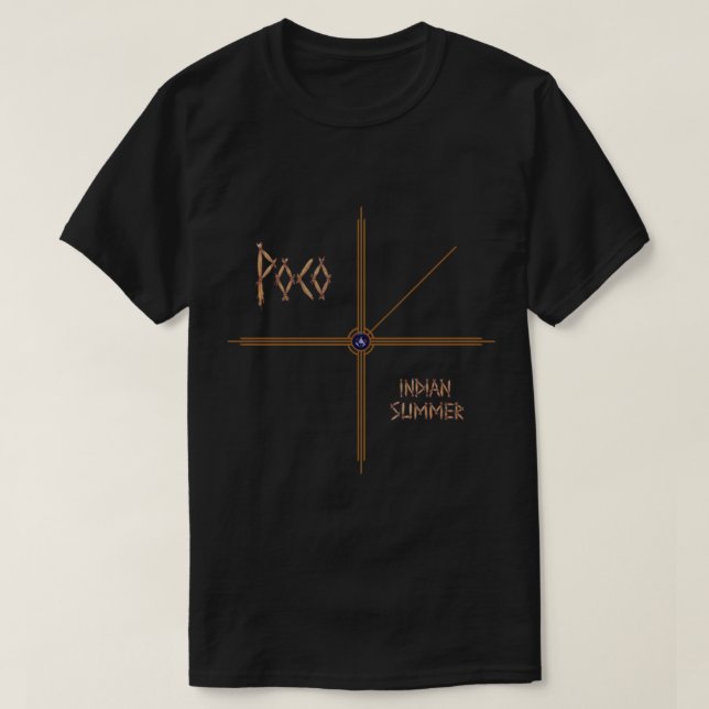 Camiseta Clásica de Verano Poco India (Diseño del anverso)