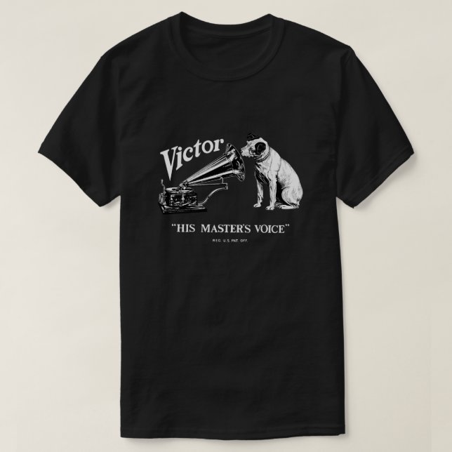Camiseta clásica de voz de su maestro.png