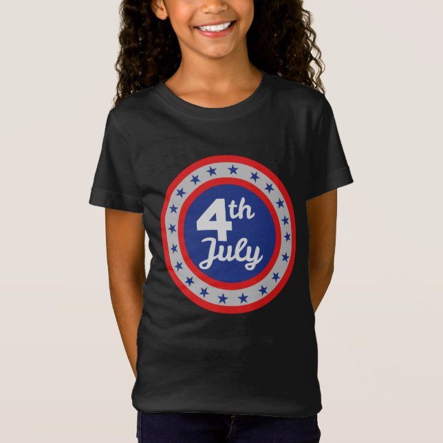 Camiseta clásica del 4 de julio Día de la Independ (Anverso)