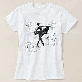 Camiseta clásica del ballet