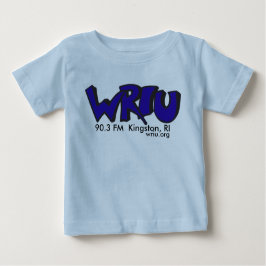 Camiseta clásica del bebé del logotipo de WRIU