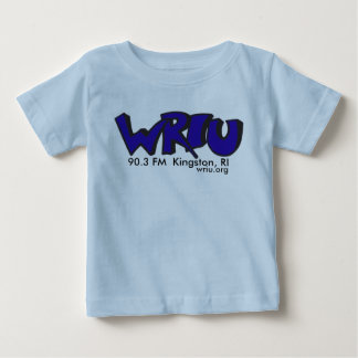 Camiseta clásica del bebé del logotipo de WRIU