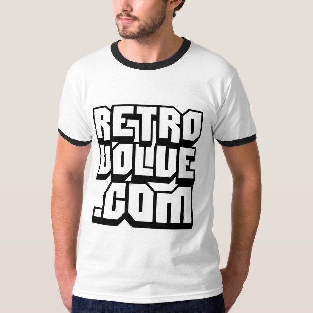 Camiseta clásica del campanero de Retrovolve (Anverso)
