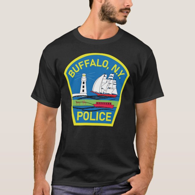 Camiseta clásica del Departamento de Policía de Bú (Anverso)