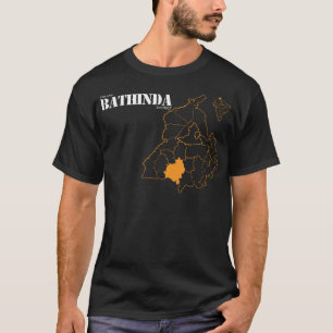 Camiseta clásica del distrito de Punjab Bathinda