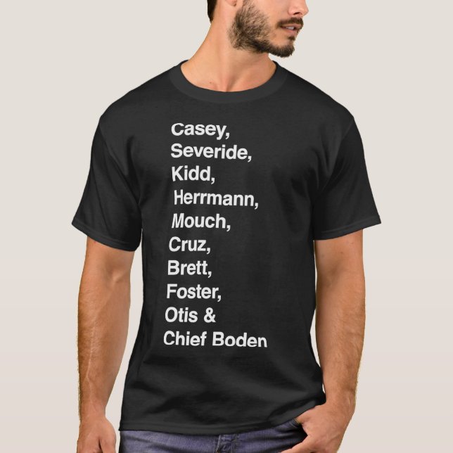 Camiseta clásica del equipo de bomberos de Chicago (Anverso)