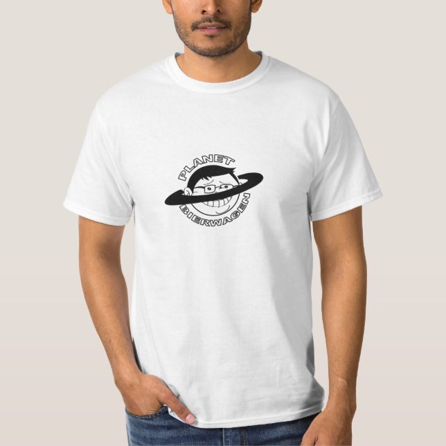 Camiseta clásica del logotipo del PLANETA (Anverso)