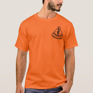 Camiseta clásica del naranja de los hermanos de