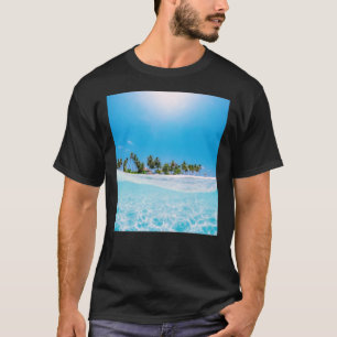 Camiseta clásica del Océano Caribe