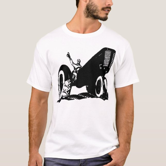 Camiseta clásica del tractor de Massey Harris (Anverso)